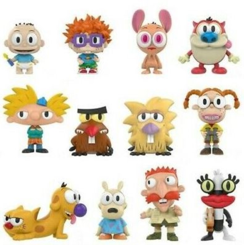 FUNKO ACTION FIGURES FUNKO MISTERY MINIS: 90S NICKELODEON S1 FUNKO ACTION FIGURES FUNKO MISTERY MINIS: 90S NICKELODEON S1